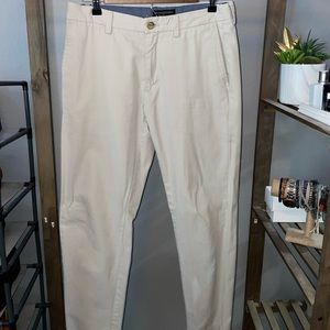 Banana republic off white chino pants